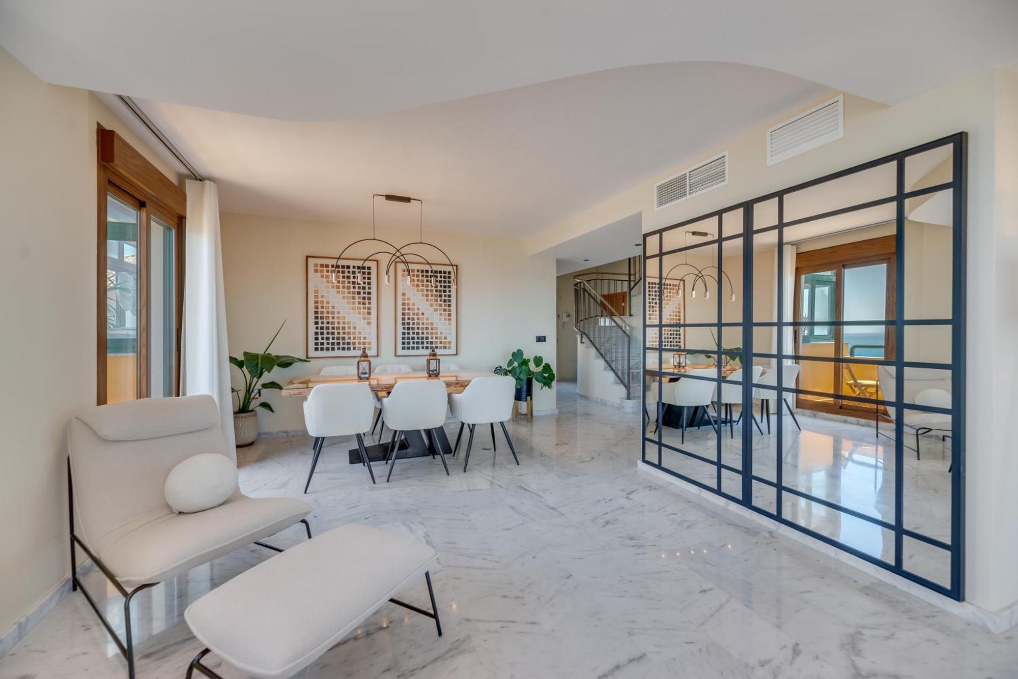 Ferienwohnung Luxury 4Bdr Penthouse With Sea Views Benalmádena Exterior foto