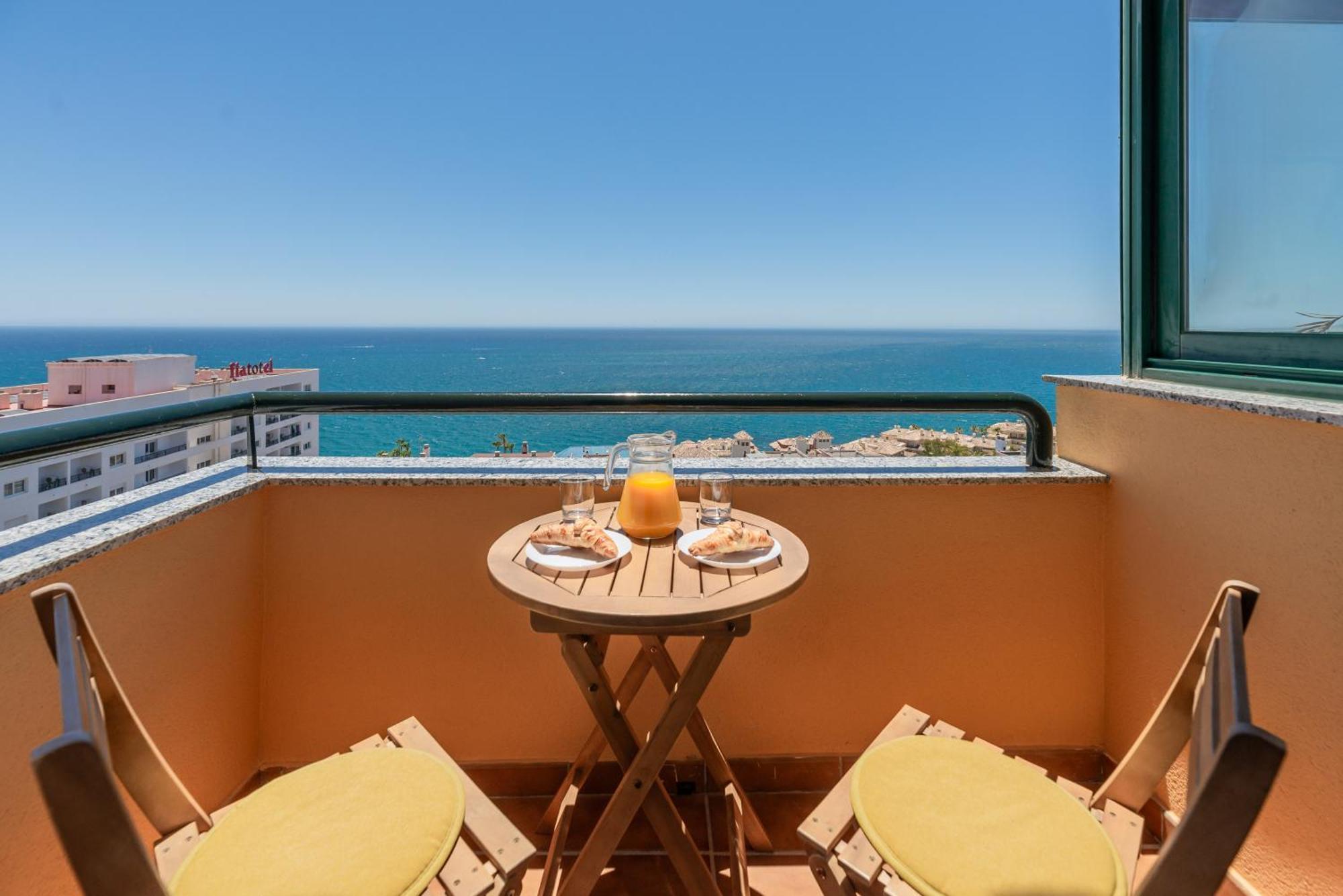 Ferienwohnung Luxury 4Bdr Penthouse With Sea Views Benalmádena Exterior foto