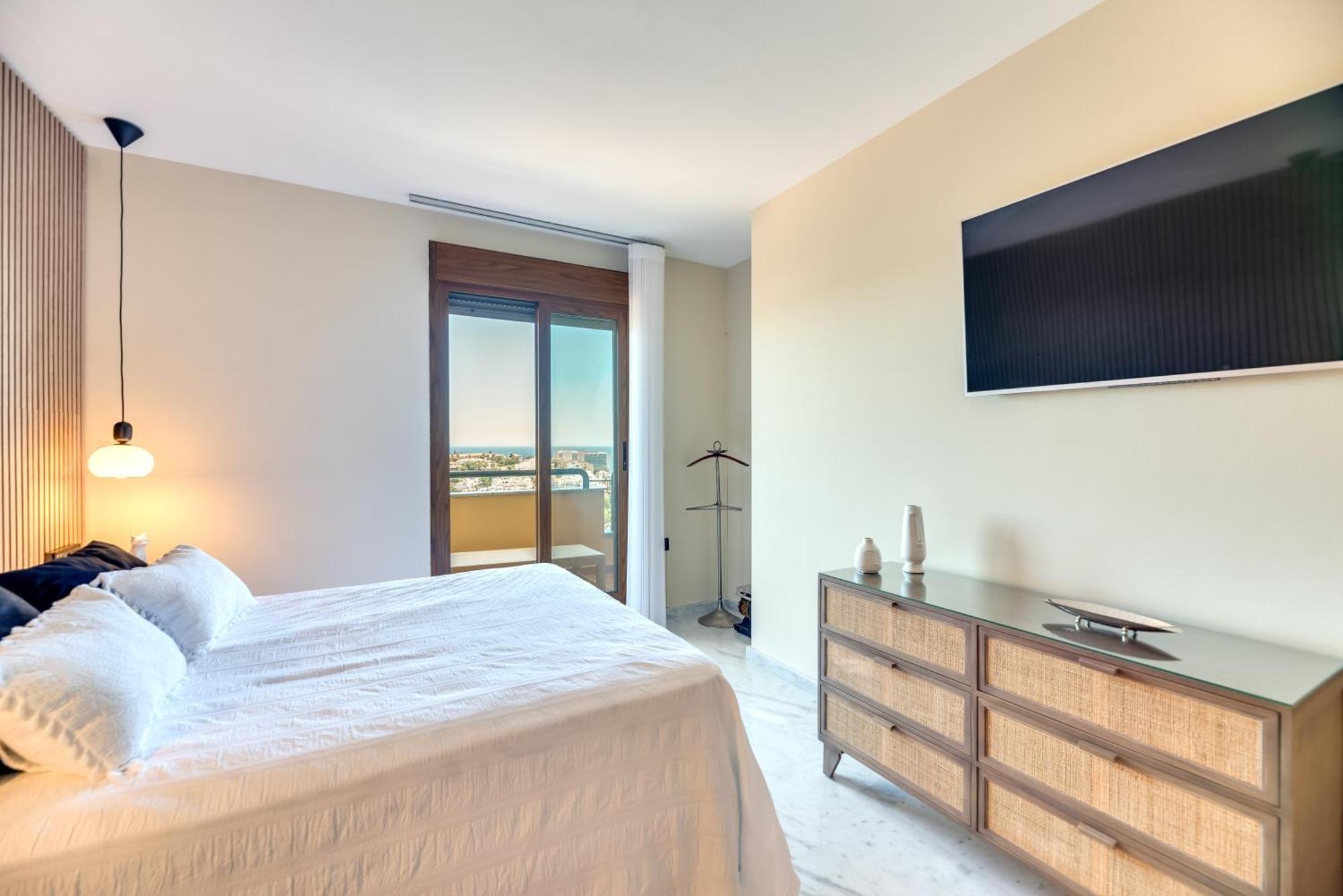 Ferienwohnung Luxury 4Bdr Penthouse With Sea Views Benalmádena Exterior foto