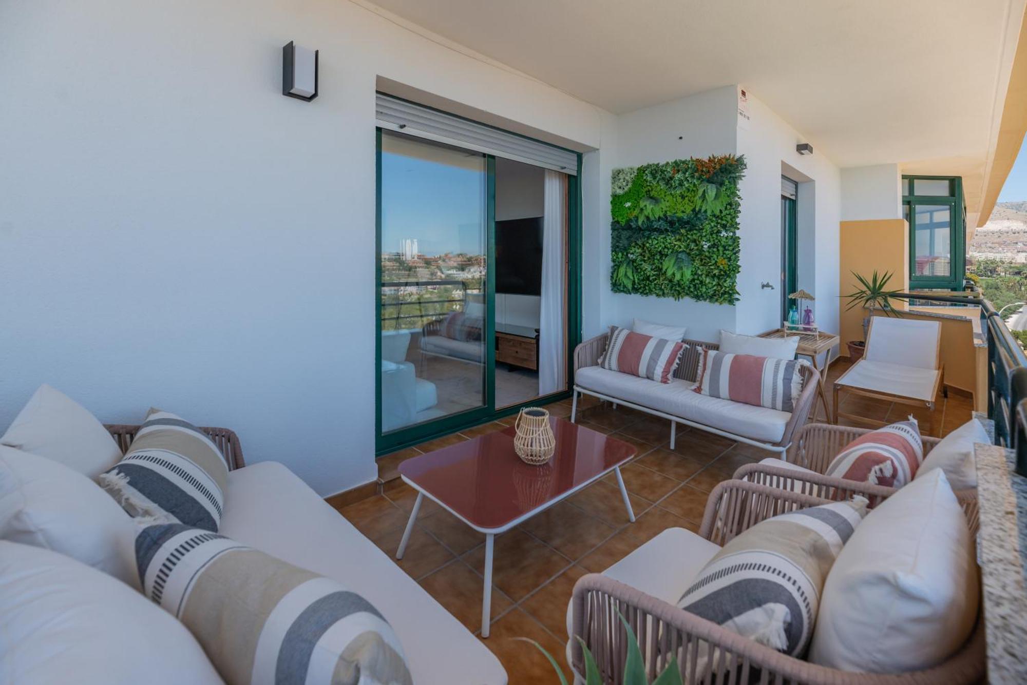Ferienwohnung Luxury 4Bdr Penthouse With Sea Views Benalmádena Exterior foto