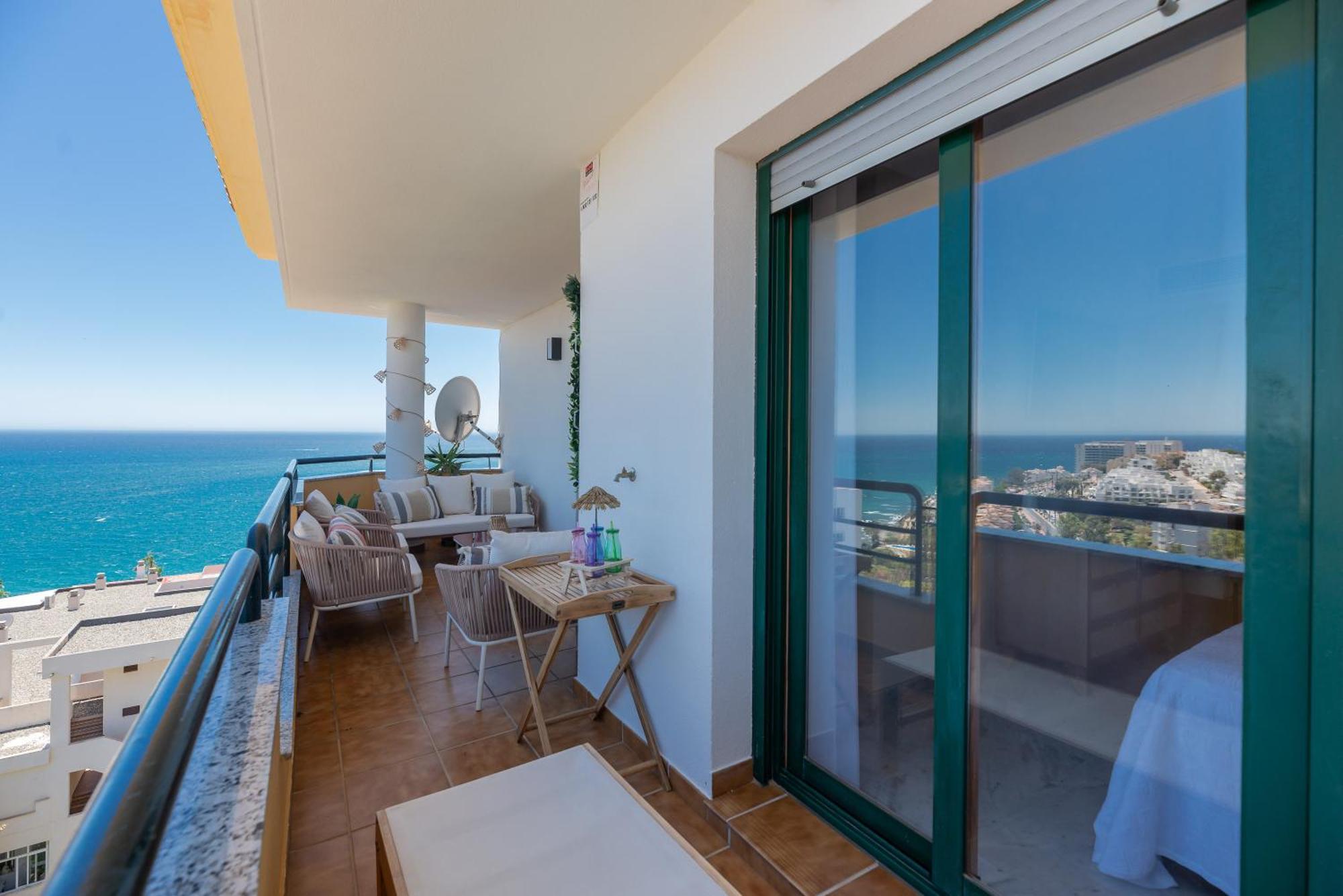 Ferienwohnung Luxury 4Bdr Penthouse With Sea Views Benalmádena Exterior foto